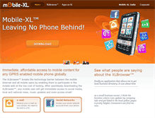 Tablet Screenshot of mobile-xl.com